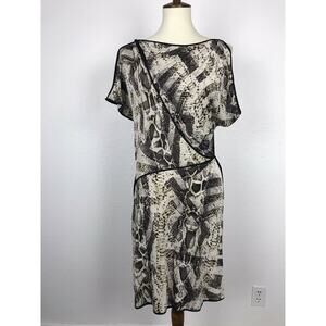 BCBGMaxAzria Print Stretch Bodycon Dress